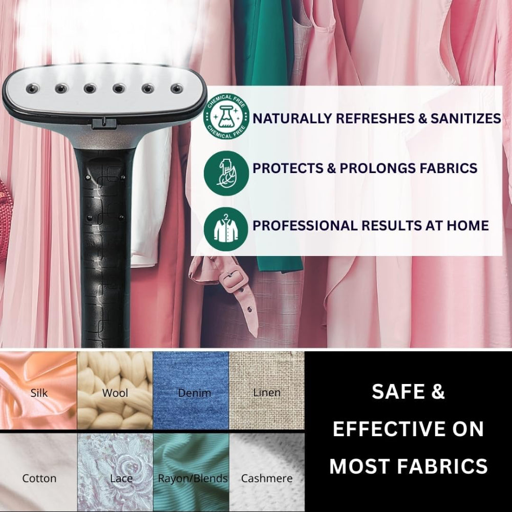 Heavy Duty Garment Steamer - 3L Tank & Foot Pedals