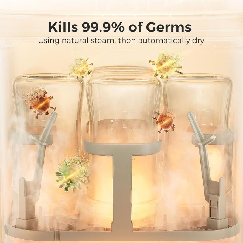 Baby Bottle Washer Pro – All-in-One Sterilizer, Dryer & Cleaner