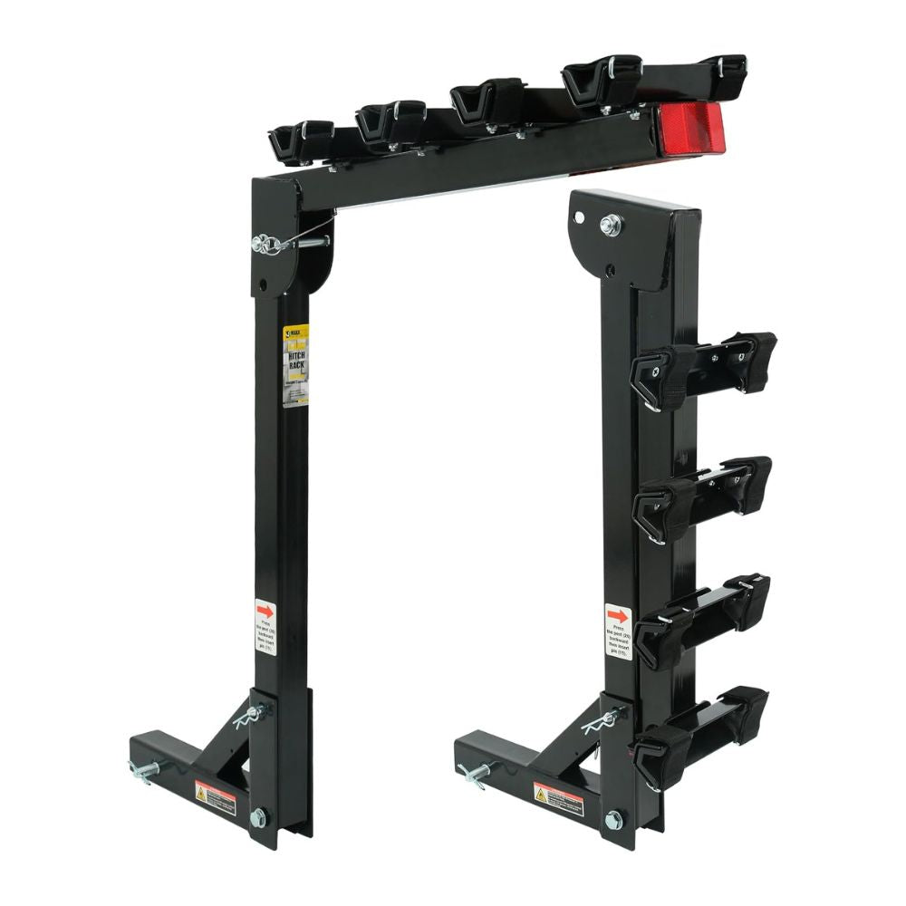 4-Bike Hitch Rack – Heavy Duty Bike Carrier for SUVs & Cars