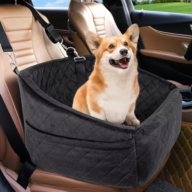 Dog Car Seat for Small Medium Dogs - Free Delivery & Safety