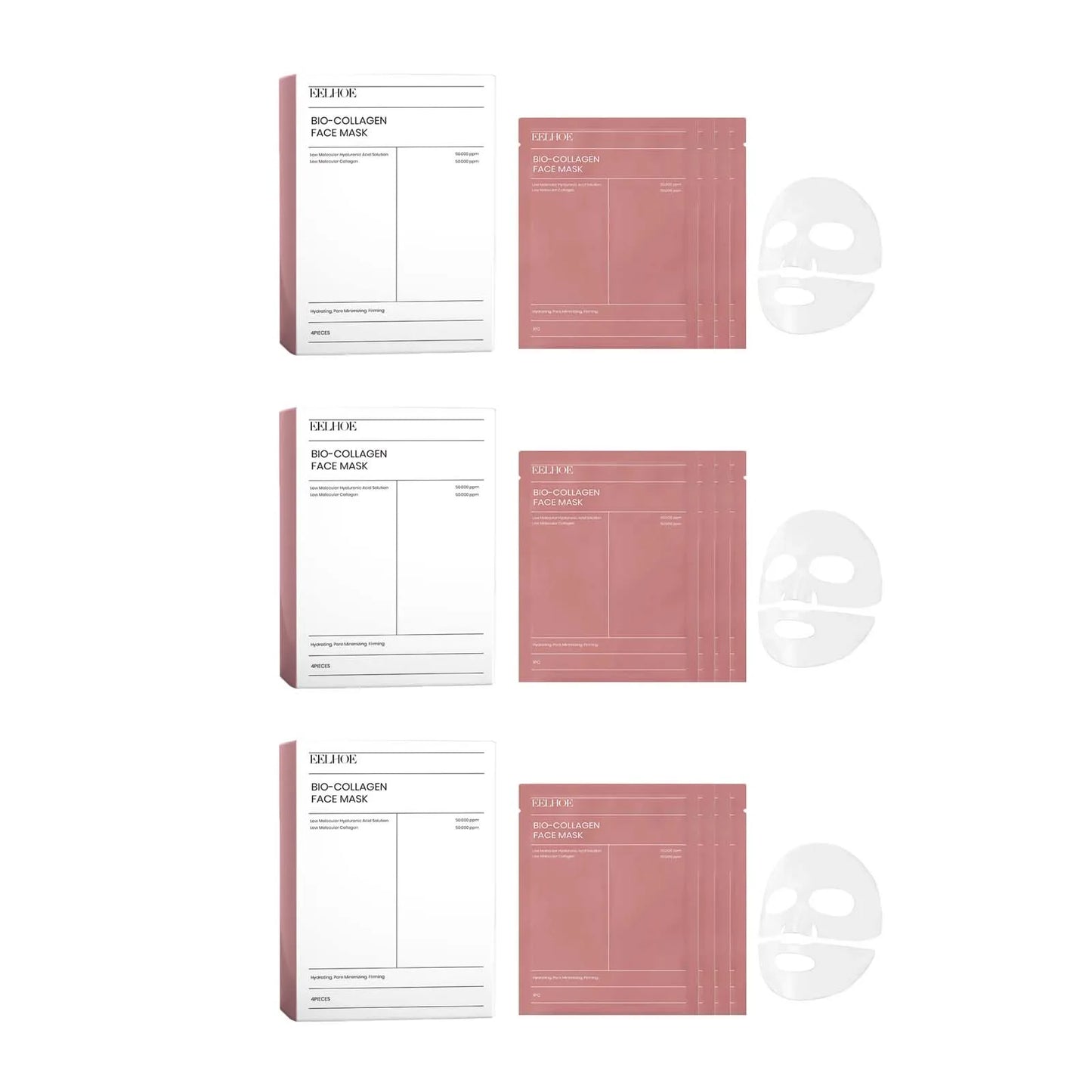 Bio Collagen Face Mask - Hydrate, Firm & Brighten Skin