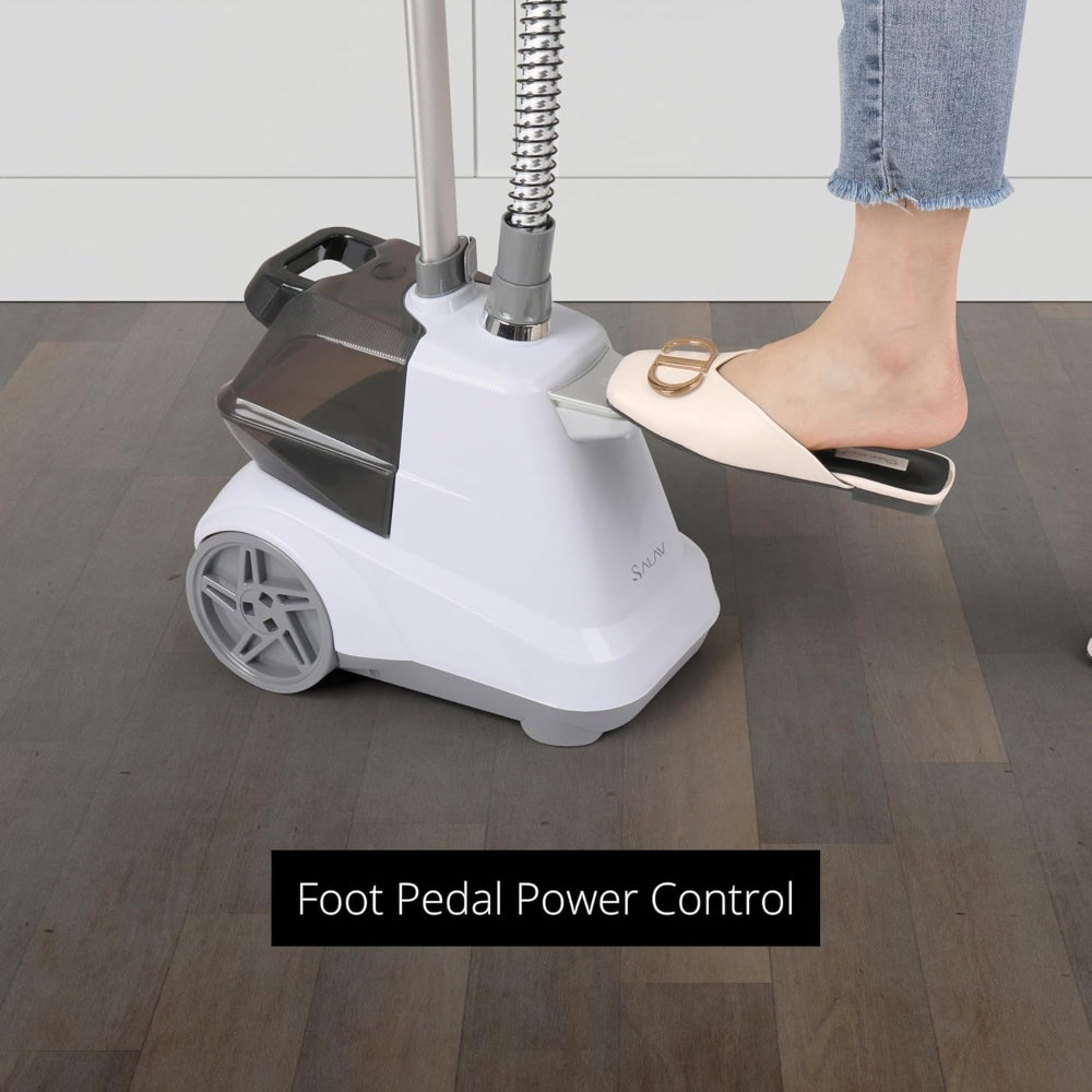 Heavy Duty Garment Steamer - 3L Tank & Foot Pedals