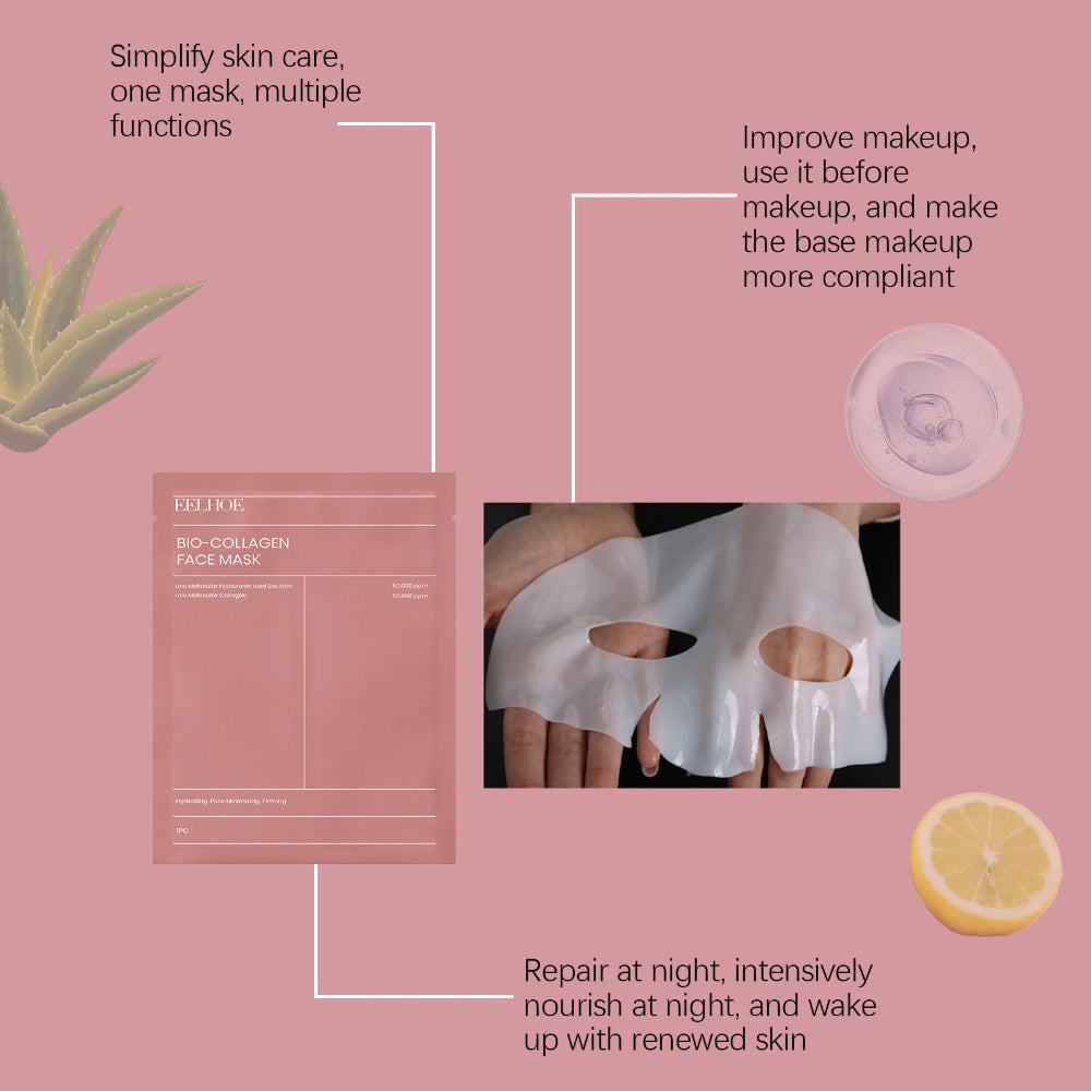 Bio Collagen Face Mask - Hydrate, Firm & Brighten Skin