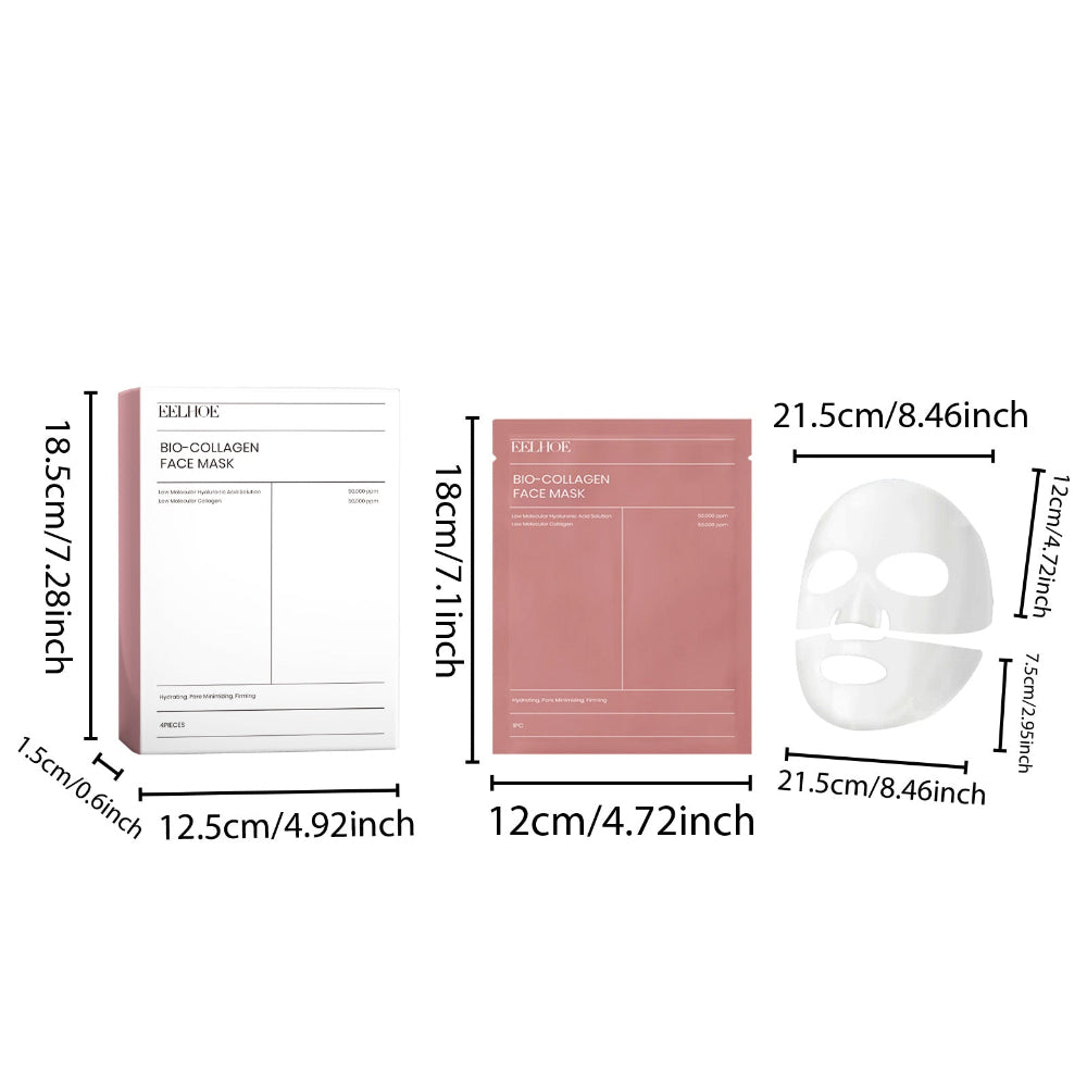 Bio Collagen Face Mask - Hydrate, Firm & Brighten Skin