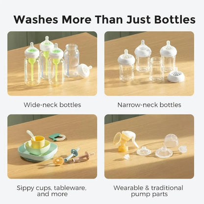 Baby Bottle Washer Pro – All-in-One Sterilizer, Dryer & Cleaner