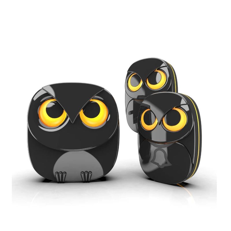 Wireless Door Chime – Waterproof Plug-In Doorbell with LED Indicator
