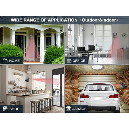Wireless Driveway Alarm 800m Long Range Weatherproof Motion Sensor