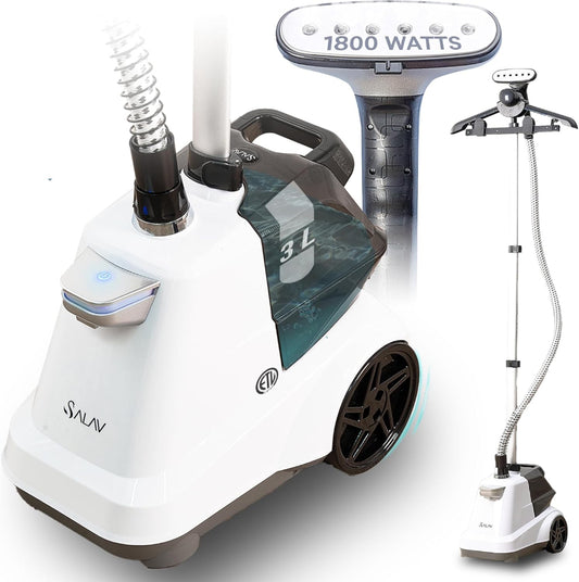 Heavy Duty Garment Steamer - 3L Tank & Foot Pedals