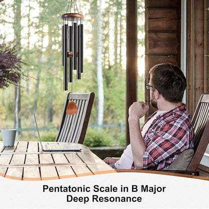 26" Outdoor Wind Chimes for Gardens & Porches
