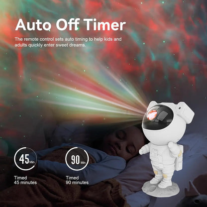 Astronaut Galaxy Projector – Starry Night Light for Kids’ Bedroom