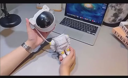 Astronaut Galaxy Projector – Starry Night Light for Kids’ Bedroom