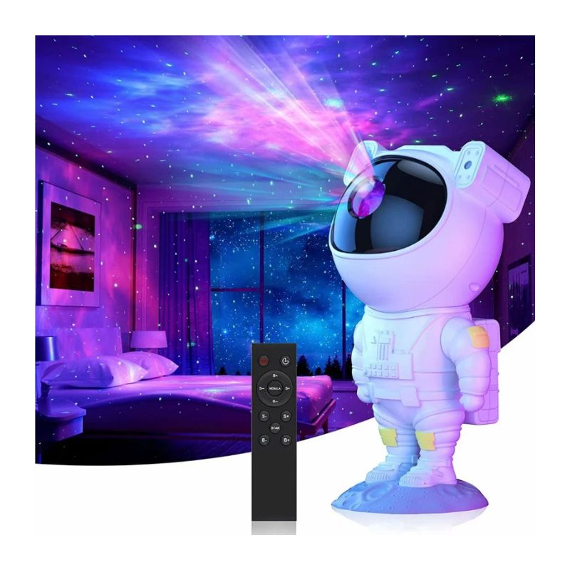 Astronaut Galaxy Projector – Starry Night Light for Kids’ Bedroom